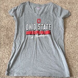 Ohio State Women's Gray Tee